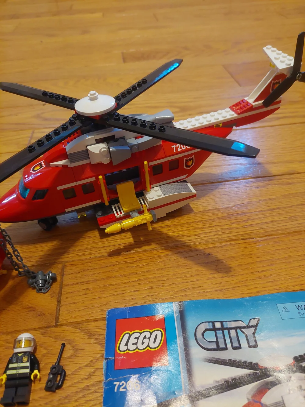 LEGO City Fire Rescue Helicopter and Rescue Vehicle Set